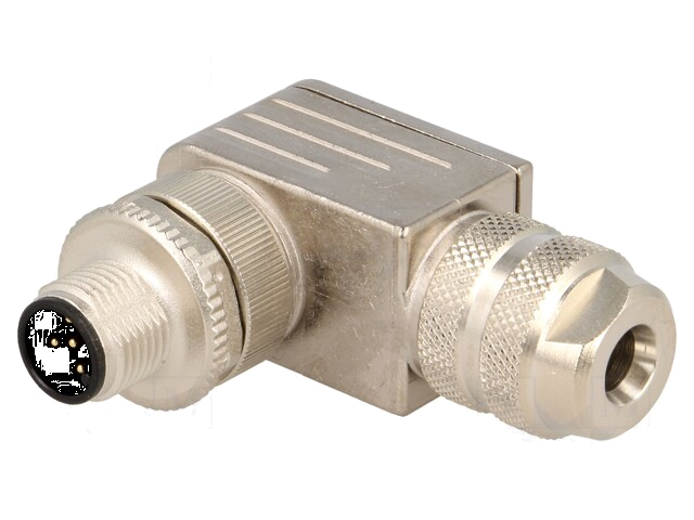 Stekker; M12; PIN: 5; mannelijk; code A-DeviceNet / CANopen; IP67 Stekker; M12; PIN: 5; mannelijk; code A-DeviceNet / CANopen; IP67